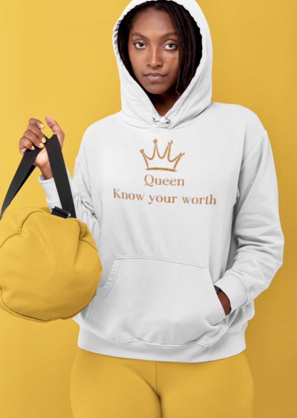 Queen Know your Worth Hoodie